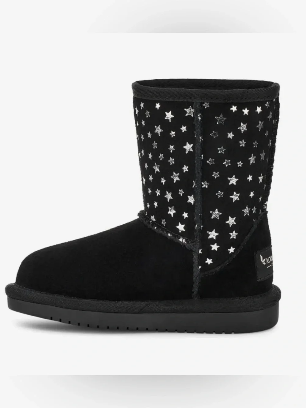 Koolaburra by Ugg NEW black star Koola short boots toddler girls 7